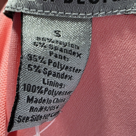 Love By Design One Shoulder Pink Wide Leg Jumpsuit Romper Sz Medium - Picture 8 of 8